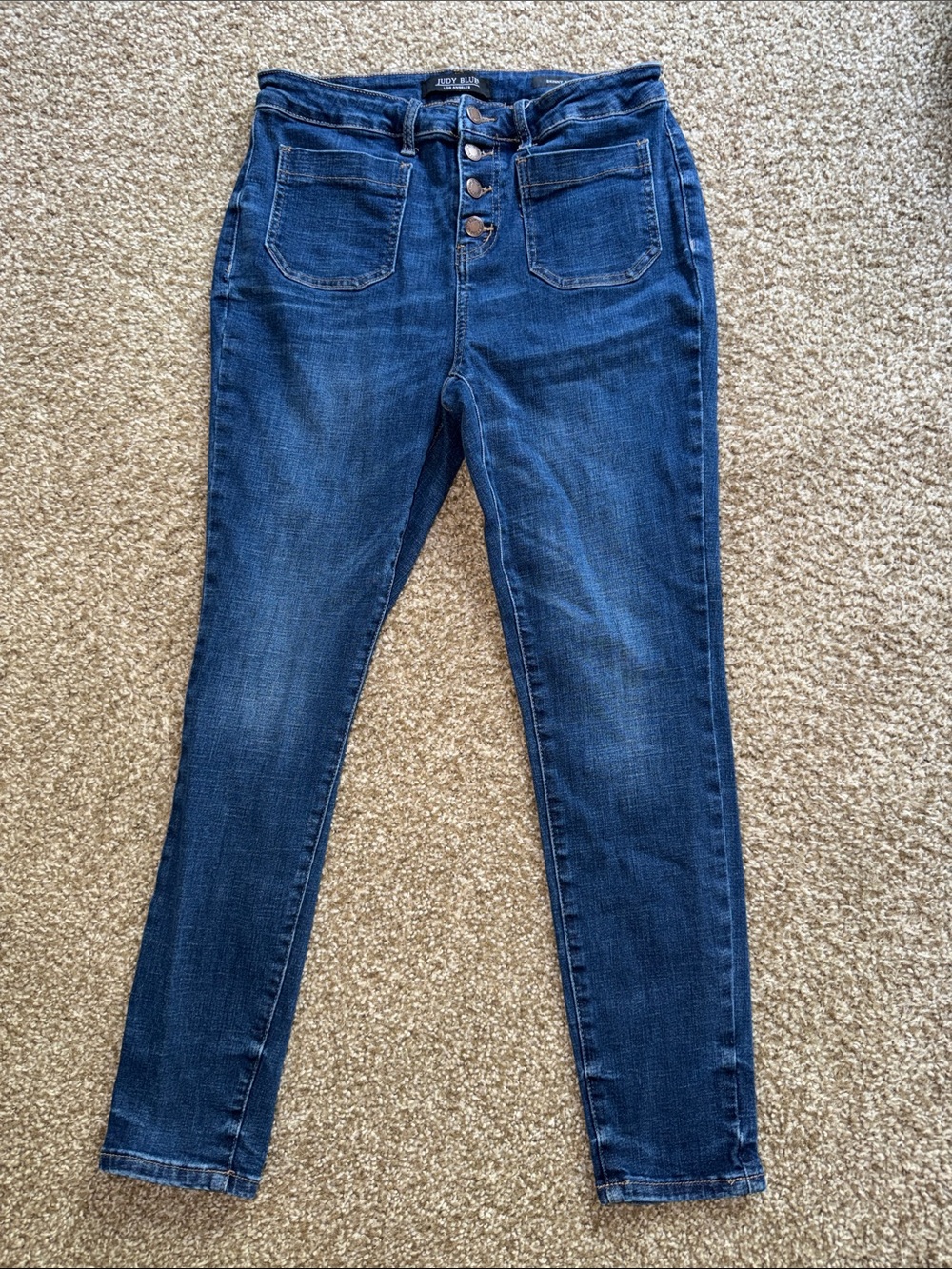 Judy Blue Button Fly Skinny Fit